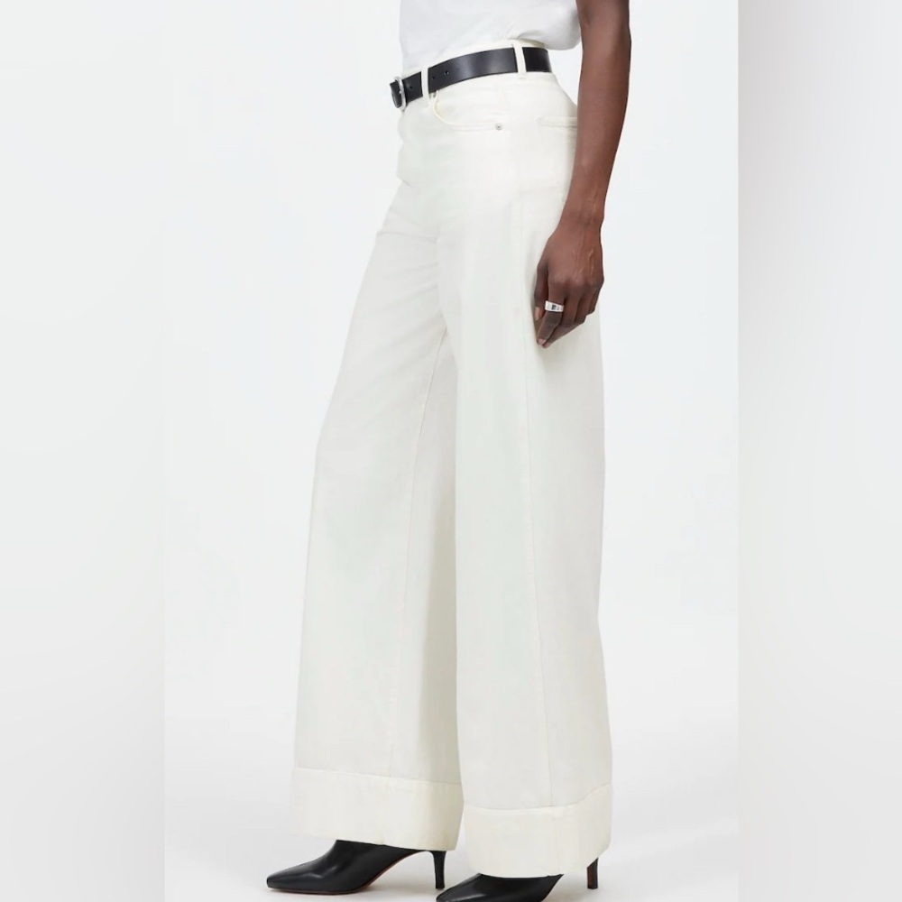Madewell High-Rise Super Wide Leg Jeans - NWT - Picture 2 of 12